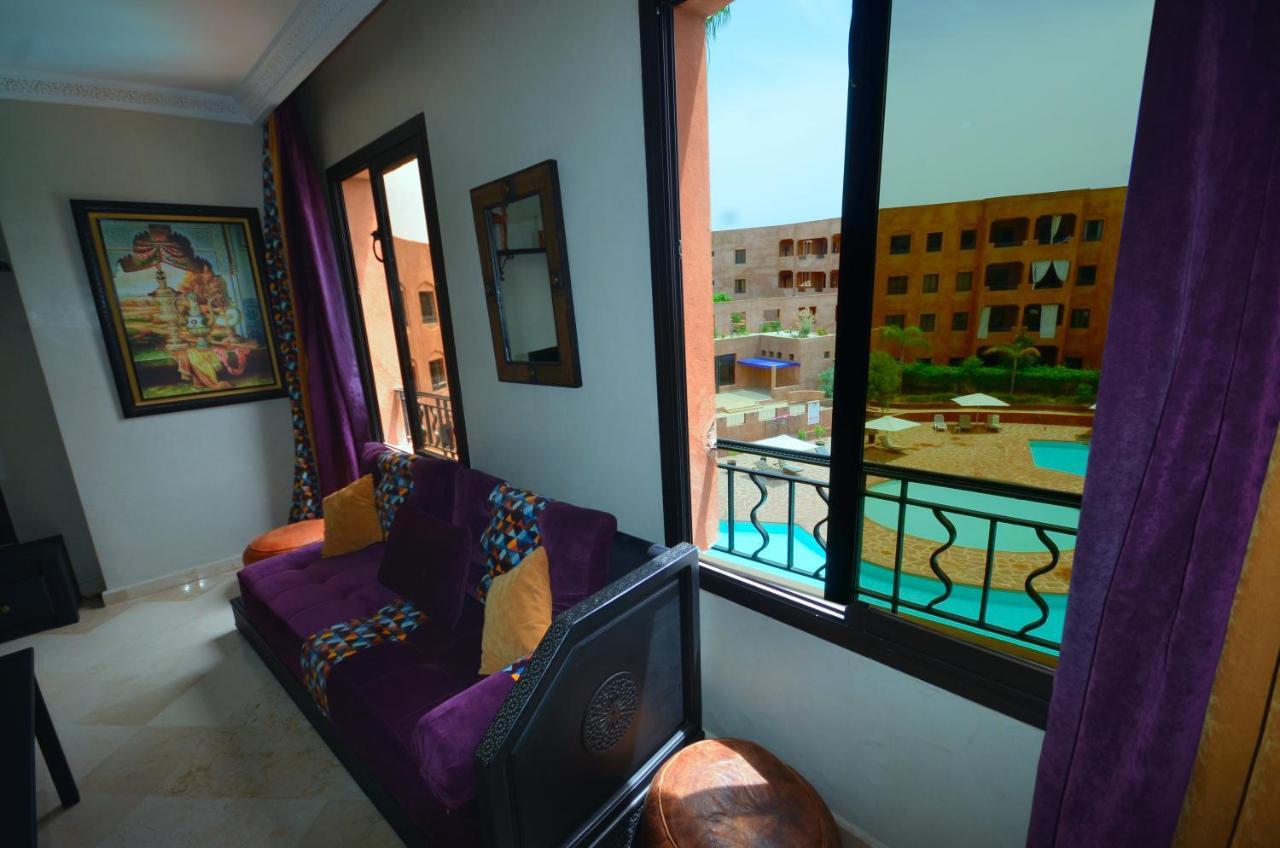 Apartmán Appart Vue Piscine Et Montagne Marrakech Marakéš Exteriér fotografie